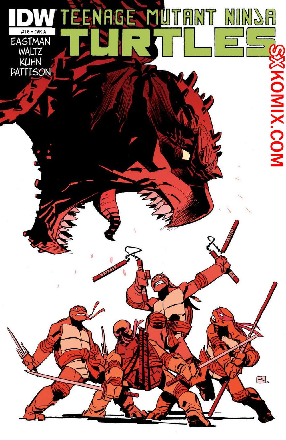 Комикс Подростки Мутанты Ниндзя Черепашки. Teenage Mutant Ninja Turtles.. Часть 16.