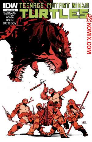 Комикс Подростки Мутанты Ниндзя Черепашки. Teenage Mutant Ninja Turtles.. Часть 16.