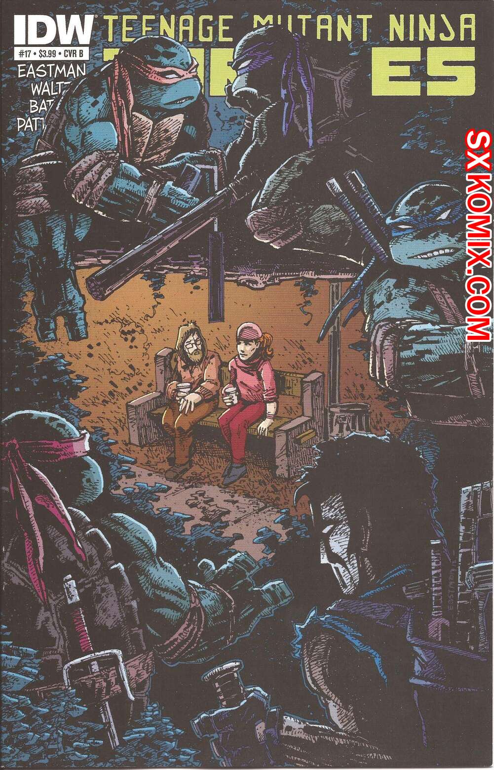 Комикс Подростки Мутанты Ниндзя Черепашки. Teenage Mutant Ninja Turtles.. Часть 17.