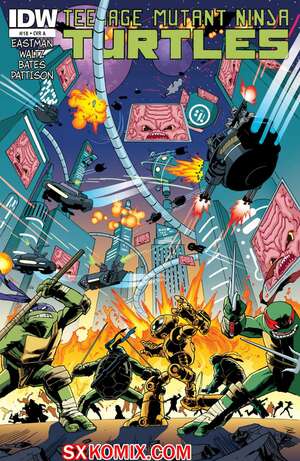 Комикс Подростки Мутанты Ниндзя Черепашки. Teenage Mutant Ninja Turtles.. Часть 18.