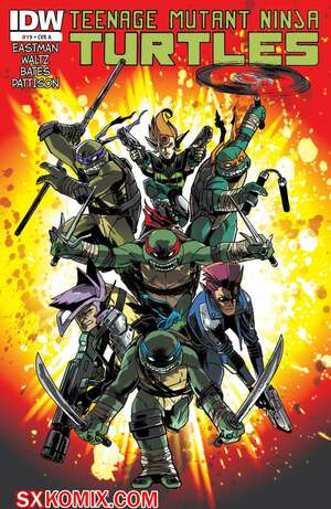 Комикс Подростки Мутанты Ниндзя Черепашки. Teenage Mutant Ninja Turtles.. Часть 19.