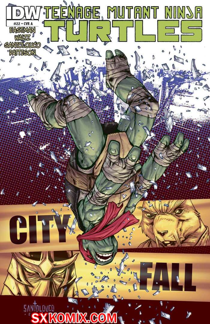 Комикс Подростки Мутанты Ниндзя Черепашки. Teenage Mutant Ninja Turtles.. Часть 22.