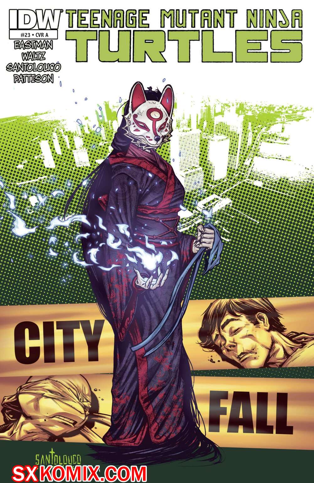 Комикс Подростки Мутанты Ниндзя Черепашки. Teenage Mutant Ninja Turtles.. Часть 23.