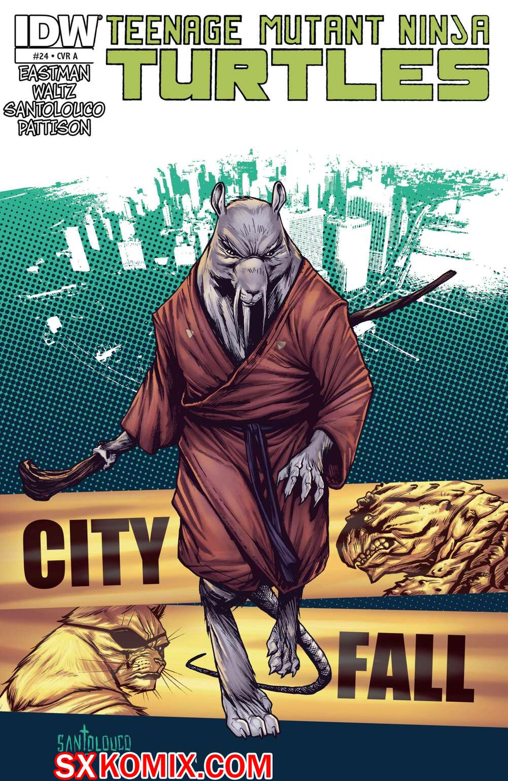 Комикс Подростки Мутанты Ниндзя Черепашки. Teenage Mutant Ninja Turtles.. Часть 24.