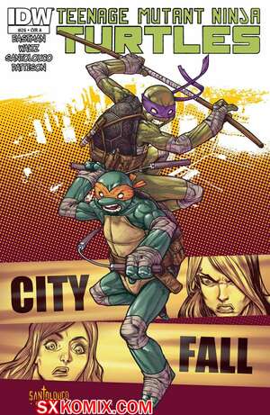 Комикс Подростки Мутанты Ниндзя Черепашки. Teenage Mutant Ninja Turtles.. Часть 26.