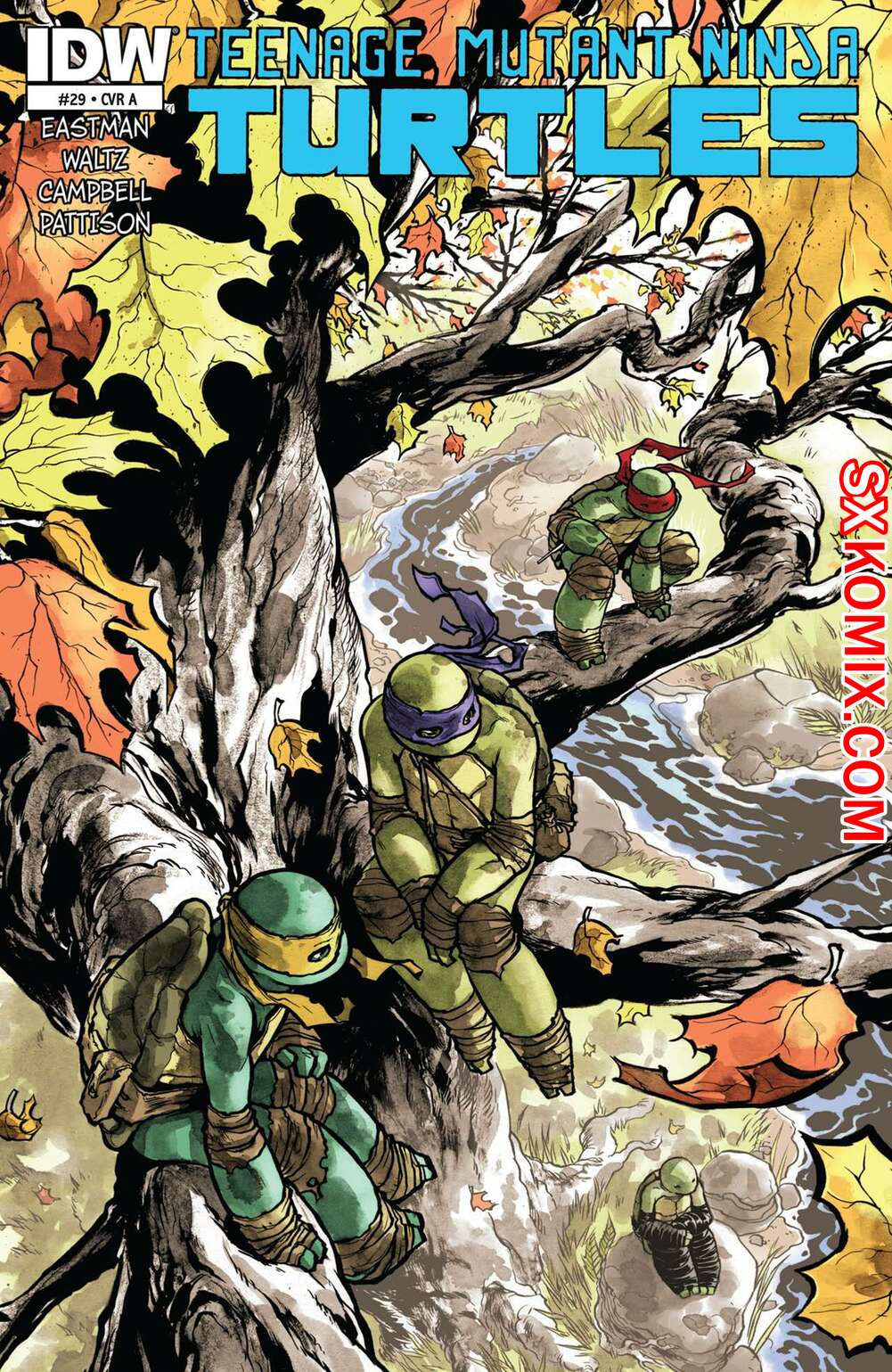 Комикс Подростки Мутанты Ниндзя Черепашки. Teenage Mutant Ninja Turtles.. Часть 29.