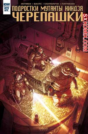 Комикс Подростки Мутанты Ниндзя Черепашки. Teenage Mutant Ninja Turtles.. Часть 57.
