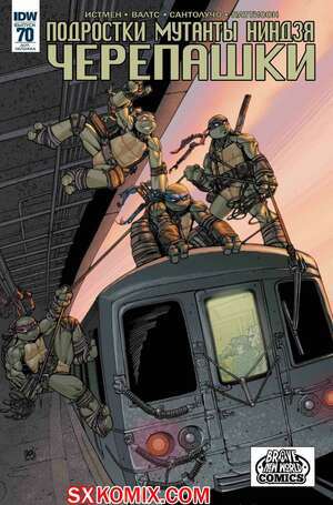 Комикс Подростки Мутанты Ниндзя Черепашки. Teenage Mutant Ninja Turtles.. Часть 70.