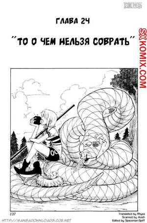 Комикс Ван Пис. One Piece.. Часть 24.