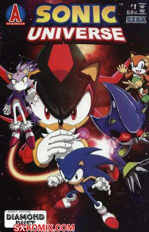 Комикс Вселенная Соника. Sonic Universe. Часть 1