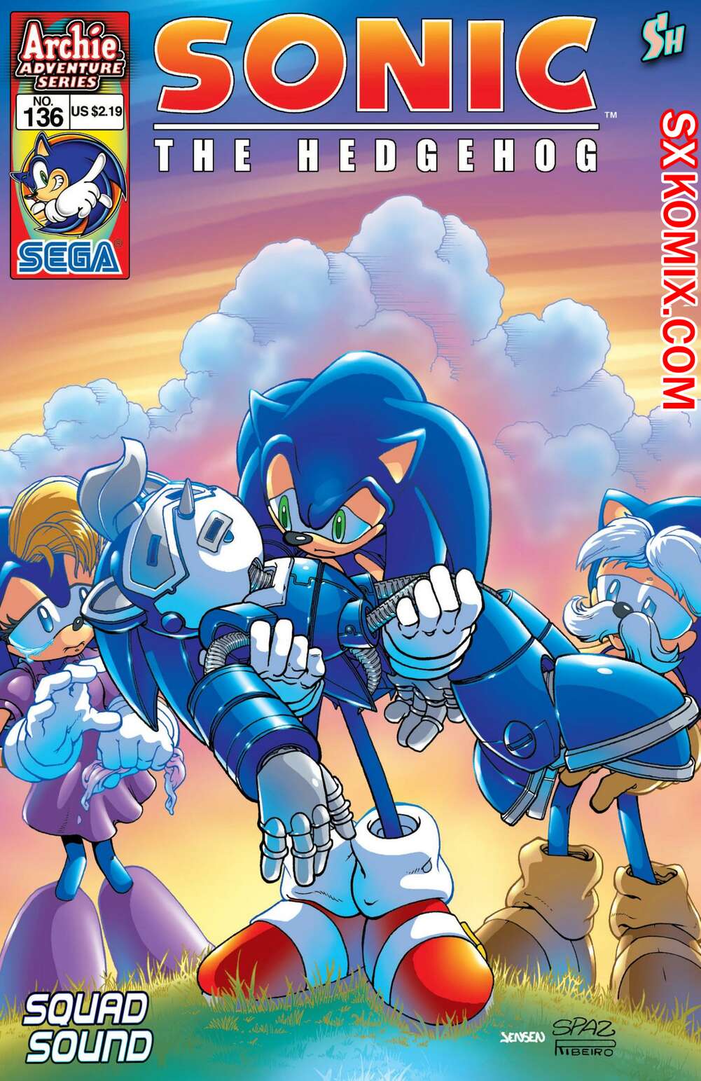 Комикс Ёж Соник. Sonic the Hedgehog.. Часть 136.